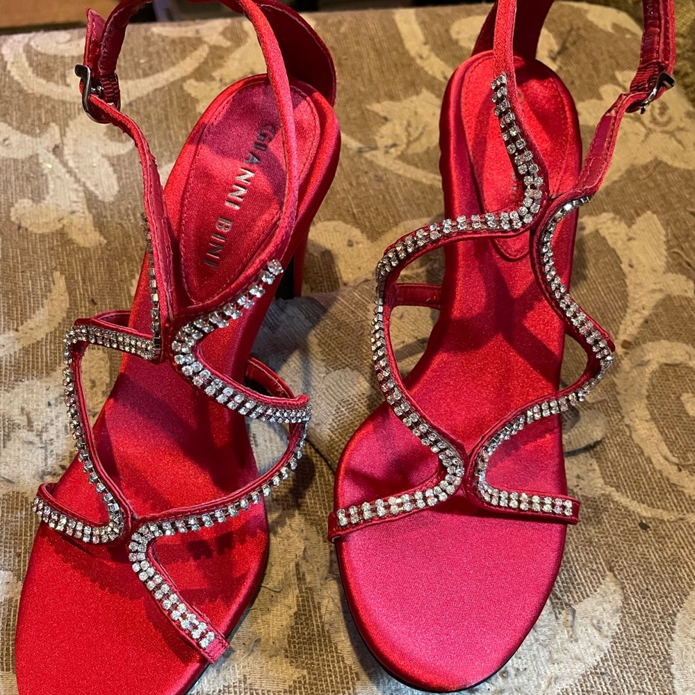 Gianni Bini Dress Pumps with Rhinestone Detail